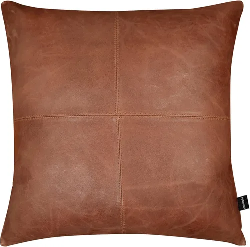 Vista 111 de Funda de almohada de piel de cordero – Funda de cojín decorativa para sofá – Fundas para sala de estar y dormitorio, 22 x 22 pulgadas – Paquete de 2