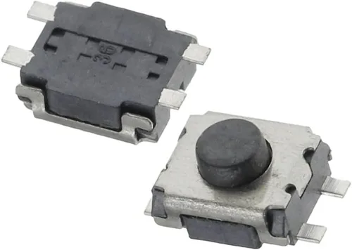 Vista 5 de GALSOR Micro Switch 100PCS/LOT 3 * 4 * 2 mm SMD Switch 4 Pin Touch Micro Switch Tact Push Button Switches 3x4x2H Mini Buttons