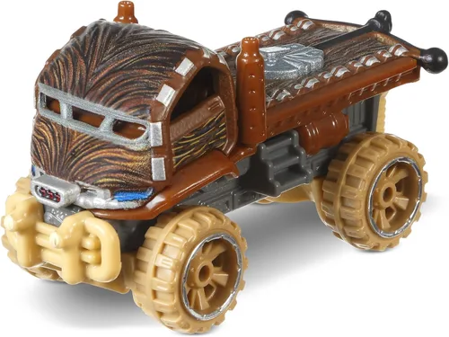 Vista 2 de Hot Wheels Star Wars Chewbacca, coche de personajes