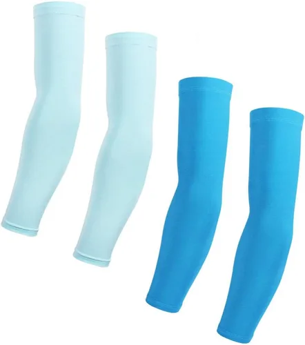 Vista 16 de Mangas de brazo para mujeres y hombres, ciclismo armwarmers verano protección solar UV