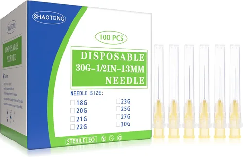 Vista 14 de SHAOTONG Accesorios Luer Lock de calibre 16 de 1.2 pulgadas, suministros de laboratorio desechables, paquete de 100 SHAOTONG - Aguja 16G de 1.2