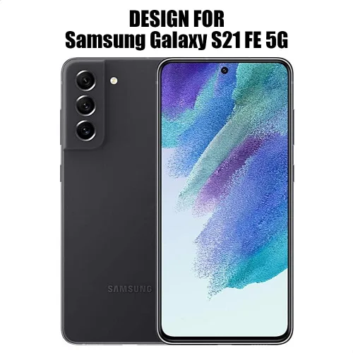 Vista 2 de Paquete de 3 protectores de lente de cámara de vidrio templado para Samsung Galaxy S21 FE 5G, no afecta el flash