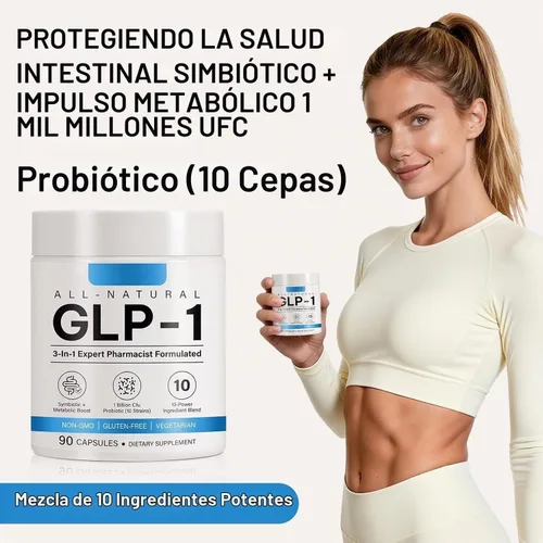 Vista 7 de Suplemento GLP-1 - Múltiples prebióticos y probióticos para el apetito y el apoyo metabólico, GLP1 Activate Natural Formula - 90 cápsulas