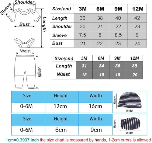 Vista 8 de Kiddiezoom - Conjunto de ropa unisex para bebé para regalo, 19 piezas