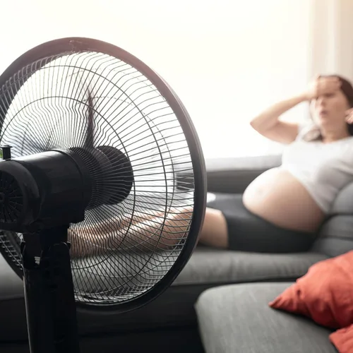 Vista 6 de Cuchillas de ventilador de repuesto universales para ventiladores de piso, compatible con tuerca para una fácil instalación