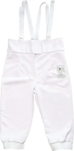 Vista 2 de LEONARK Pantalones de esgrima, chaqueta chaleco chaleco para sable de espada de papel de aluminio, traje de uniforme de esgrima unisex