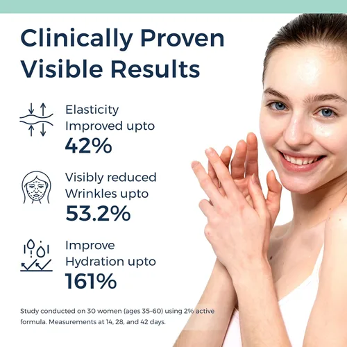 Vista 3 de Advanced Age-Defy Moisturizer - 1.7 onzas líquidas Suero de células madre para cara con ácido hialurónico multicular, péptidos dobles y colágeno