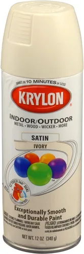 Vista 37 de Krylon K05160202 ColorMaster Pintura + imprimación, plana, negro, 12 onzas