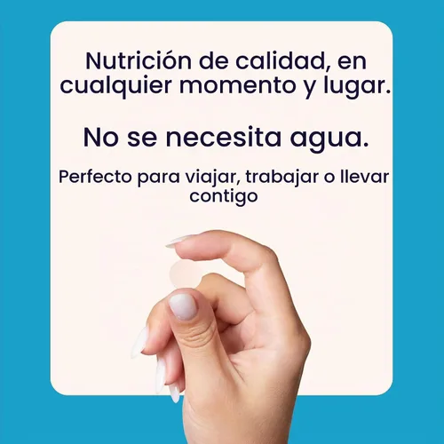 Vista 8 de EZ Melts Multivitamínico soluble sin hierro, 60 tabletas, manzana