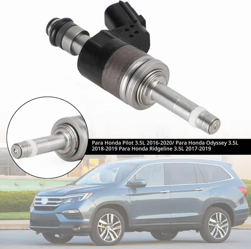 Vista 3 de Inyector de combustible Compatible con Honda 3.5L Pilot 2016-2020, Odyssey 2018-2019, Ridgeline 2017-2019, Inyector de combustible reemplaza