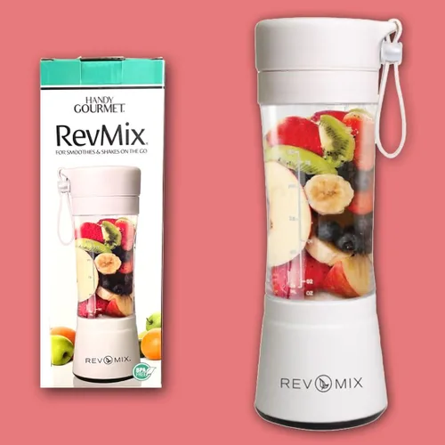 Vista 6 de Handy Gourmet RevMix (blanco) para batidos y batidos sobre la marcha