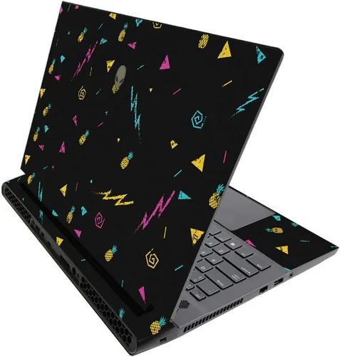 Vista 541 de MightySkins - Skin brillante con purpurina para Alienware M17 R3 (2020) y M17 R4 (2021) - Diversión de los años 90 Acabado duradero con purpurina