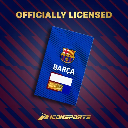 Vista 9 de Icon Sports Officially Licensed FC Barcelona Soccer Shorts - Unisex Kids