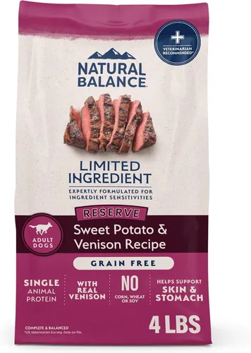 Vista 19 de Natural Balance Dieta de ingredientes limitados de pollo y batata Alimento seco para perros sin granos para adultos 4 libras Bolsa
