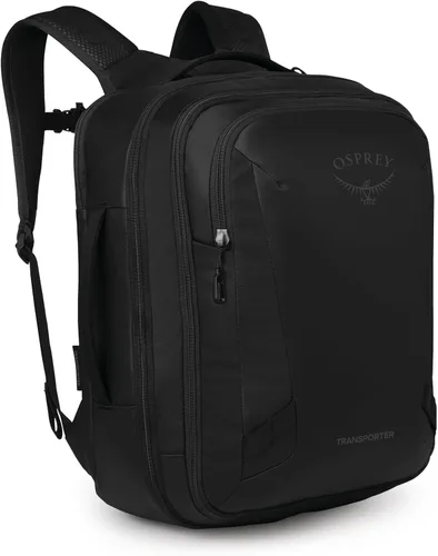 Vista 20 de Osprey Transporter 26+6 Travel Pack, Blue OS Llama azul