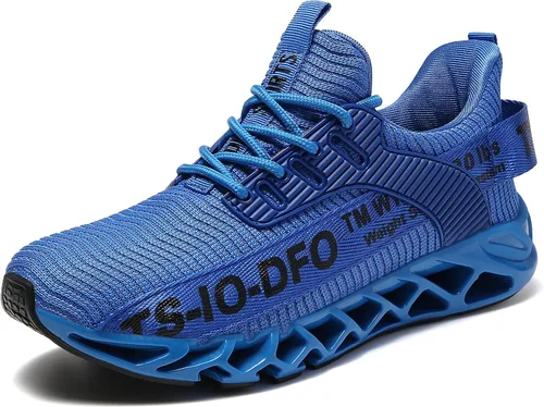 Vista 19 de TSIODFO Zapatillas de moda para correr y caminar para hombre