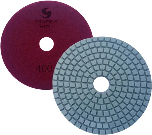 Vista 22 de PPW101D Almohadillas de pulido de lijado de hormigón grano de 4 pulgadas 30 - Almohadillas de diamante para piso de mármol de terrazo de hormigón
