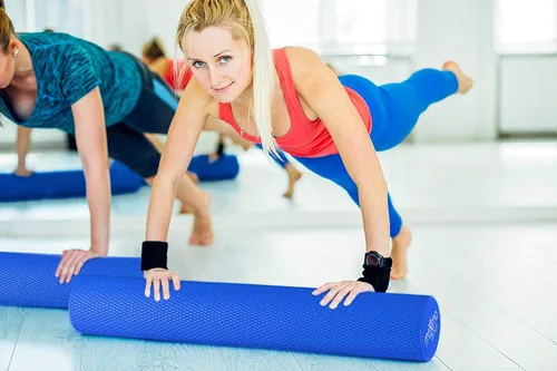 Vista 20 de Maximo Fitness Foam Roller - High Density Exercise Roller for Trigger Point Self Massage, Muscle and Back Roller for Fitness, Physical Therapy, Yoga