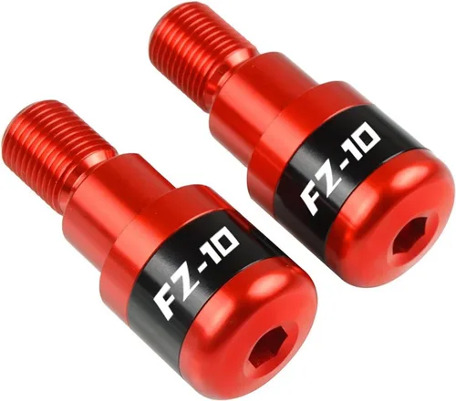 Vista 19 de Para Yamaha MT-10 FZ-10 MT10 FZ10 2016 7/8 "0.866 in Manillar Agarraderas Motocicleta CNC Manija Bar Extremos Tapa Tapones de Peso Slider (Color : 1)