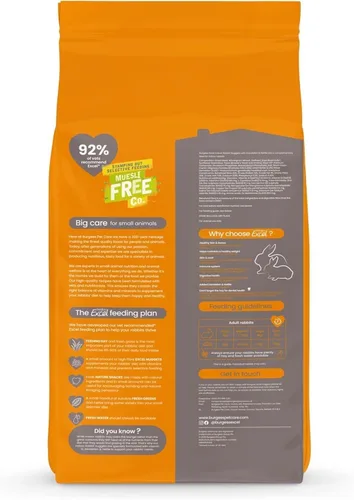 Vista 5 de ADSDIA Excel Burgess - Pepitas de conejo para interiores, 3.3 lbs