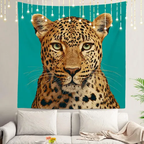 Vista 64 de Shrahala Peaceful Retreat Charming Abode Tapestry, Verdant Landscape Water Wall Hanging Hd Print Polyester Backdrop For Dorm Room Bedroom 30 X 40 In