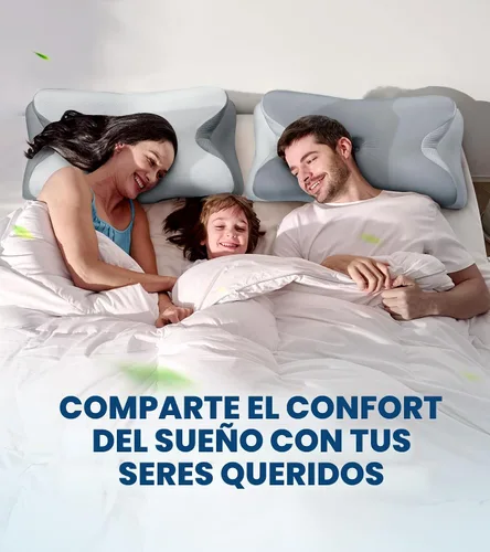 Vista 7 de Almohada cervical eficaz para el alivio del dolor para dormir, almohada ergonómica refrescante para dormir de lado para soporte del cuello