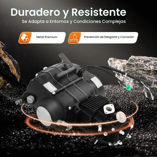 Vista 4 de Kit de motor de 110CC Pit Bike Motor ATV Quad Motor con arranque de patada y sistema de encendido CDI ATV Motor de motocross para Honda CRF50 CRF70