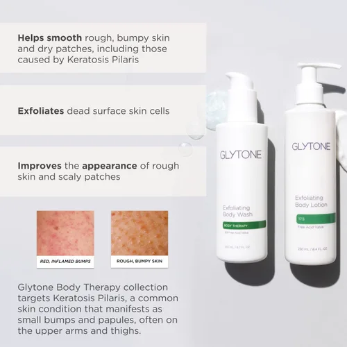 Vista 5 de GLYTONE Loción exfoliante corporal, 8.4 fl.