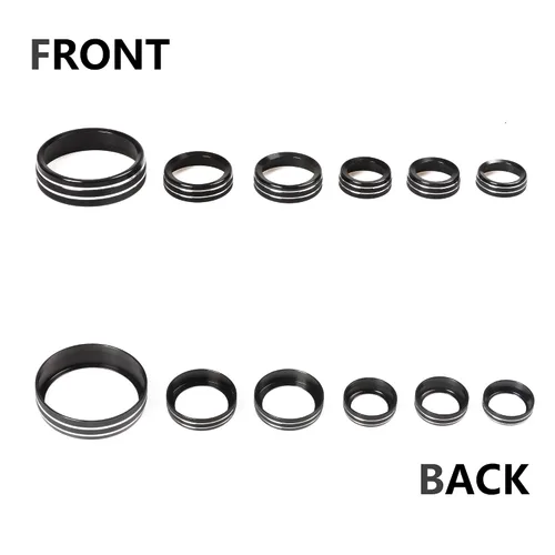 Vista 7 de Cubierta de perilla de interruptor de faros de aire acondicionado para 2021 2022 2023 2024 2025 Nuevo Ford Bronco 2/4 Puerta Interior Accesorios