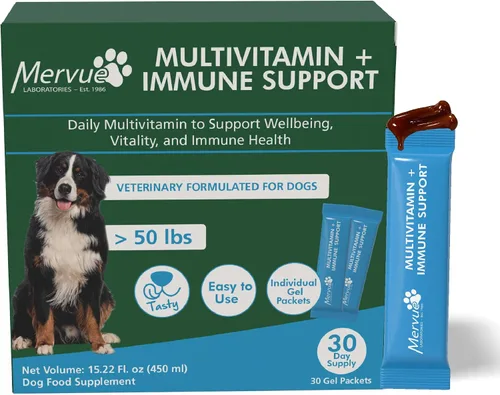Vista 10 de Mervue Multivitamínico + Apoyo Inmunológico para Perros