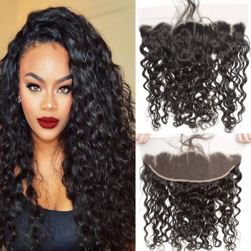 Vista 19 de VIPbeauty - Paquetes de cabello humano rizado birmano 16A, 3.53 onzas, un Peluca rizada de 13 x 4