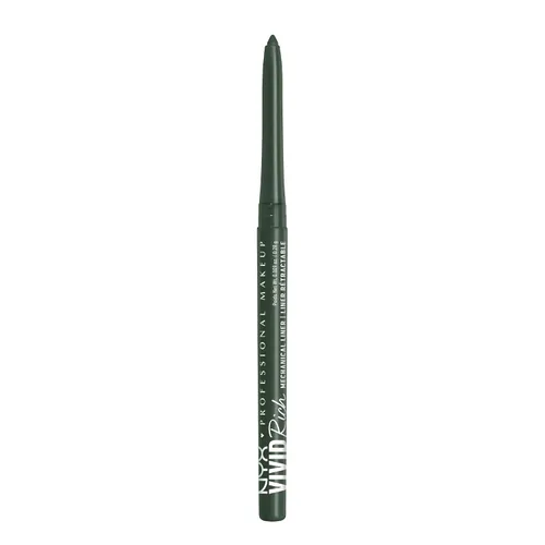Vista 10 de NYX Maquillaje Profesional Lápiz de ojos mecánico, Mecánico rico vívido, Delineador retráctil cremoso - Deslumbrante ámbar, Delineador dorado