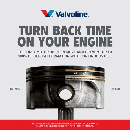 Vista 67 de Valvoline SynPower Full aceite sintético para motor, 1 Cuarto de galón, Ambar