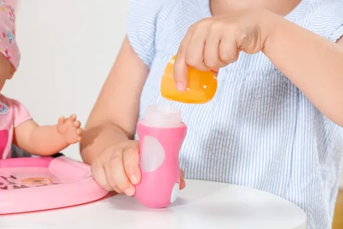 Vista 8 de Zapf Creation 832493 Baby born Interact. Flasche&Löffel 16.9 in