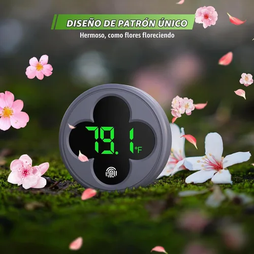 Vista 3 de PAIZOO Termómetro inalámbrico para acuario preciso ± 0.9℉, batería