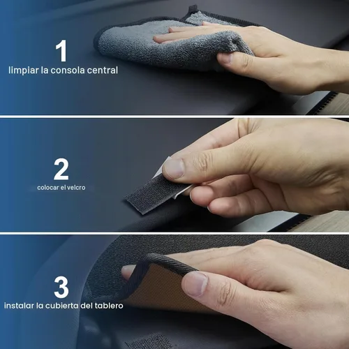 Vista 6 de Funda de cuero para tablero Compatible con 2011 2012 2013 2014 Hyundai Sonata