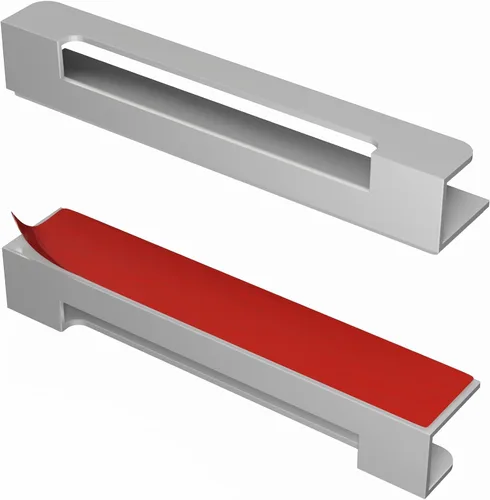 Vista 11 de HRX - Manija de puerta autoadhesiva para puerta, fácil de instalar, sin tornillos, despegar y pegar en vidrio, madera, metal, plástico, perilla