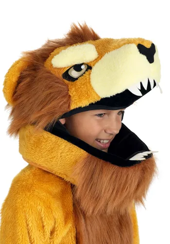 Vista 2 de Disfraz de León Jawesome para Niños Multicolor