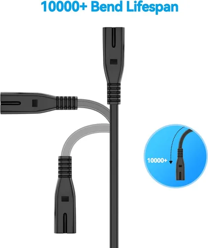 Vista 3 de Cable de alimentación de CA UL de 6 pies para 55UM7300PUA 55 "4K Ultra HD Smart LED TV
