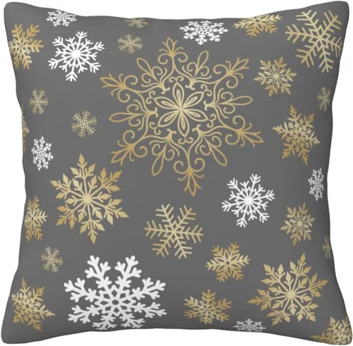 Vista 15 de GOOESING Fundas de almohada de Navidad con remolinos rojos, 16 x 16 pulgadas, diseño de bastón de caramelo dulce, doble remolino, color rojo