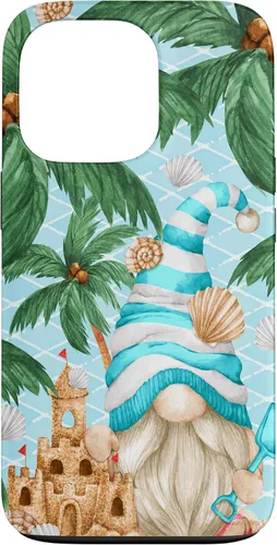 Vista 10 de Life is Better At The Beach for Summer Lover Funny Gnome Case for iPhone 17