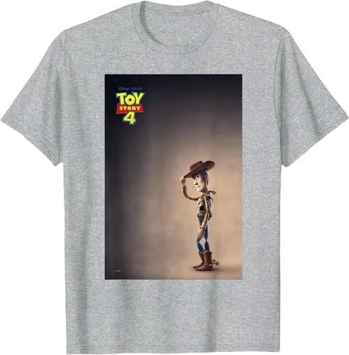 Vista 28 de Disney Pixar Toy Story 4 - Camiseta gráfica con póster de película Baby Blue