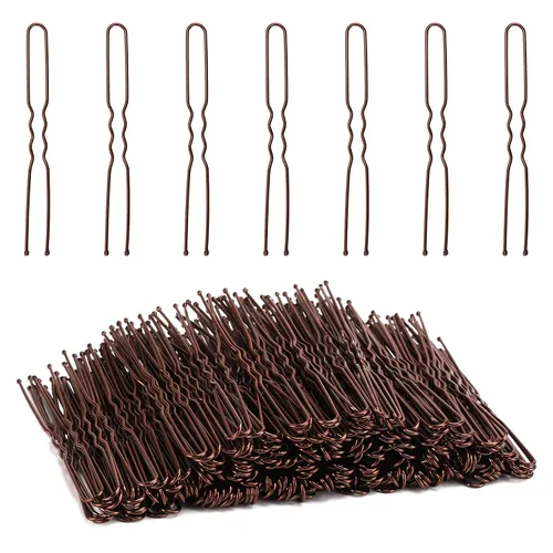 Vista 17 de 300 horquillas para el cabello, 2 pulgadas, color negro, para mujeres, mujeres, niñas, niños, agarre de pelo de onda invisible, pasador