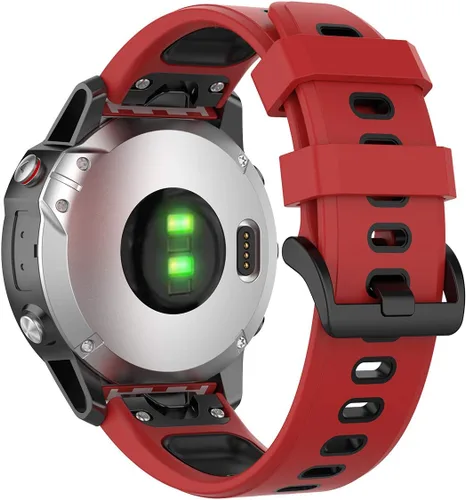 Vista 3 de Paquete de 2 correas de reloj compatibles con Garmin Forerunner 955/955 Solar/945/935/745 Sport Quick Fit Pulsera para Garmin Instinct, Instinct 2