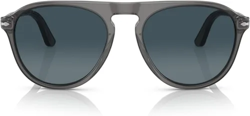 Vista 10 de Persol mens Po3302s Aviator Sunglasses Polarizado degradado negro/gris