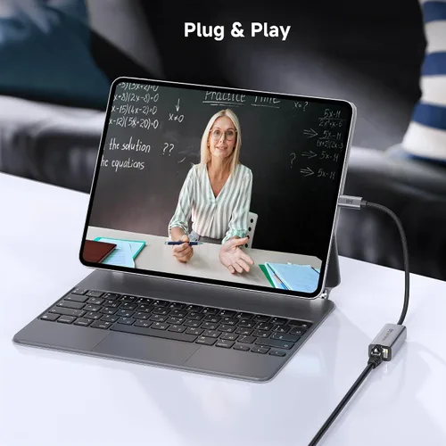 Vista 7 de Cable Matters Adaptador USB C a Ethernet, adaptador Gigabit Ethernet a USB