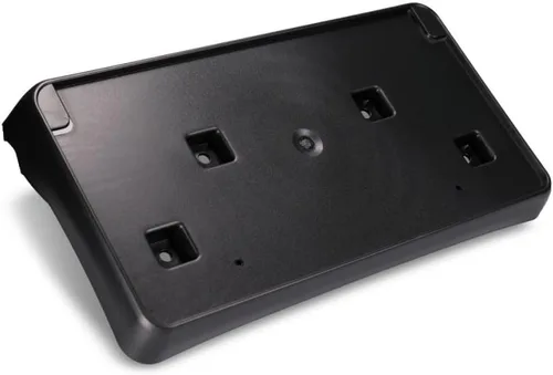 Vista 4 de Soporte de placa de matrícula para Jeep Grand Cherokee 2017 18 19 2020 Delantero Negro texturizado Tipo 2 CH1068148 68277137AA
