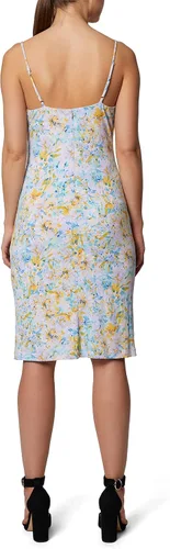 Vista 4 de LAUNDRY BY SHELLI SEGAL Vestido midi asimétrico sin mangas para mujer