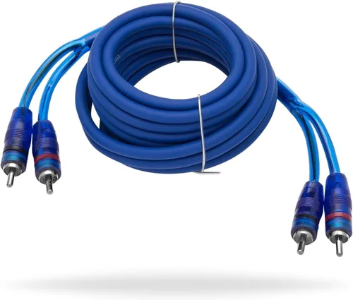 Vista 8 de InstallGear Paquete de 2, Adaptador Divisor RCA Blindado en Y de 1 pie – 1 Hembra a 2 Cables RCA Macho, Cable de Cobre Sin Oxígeno Duradero