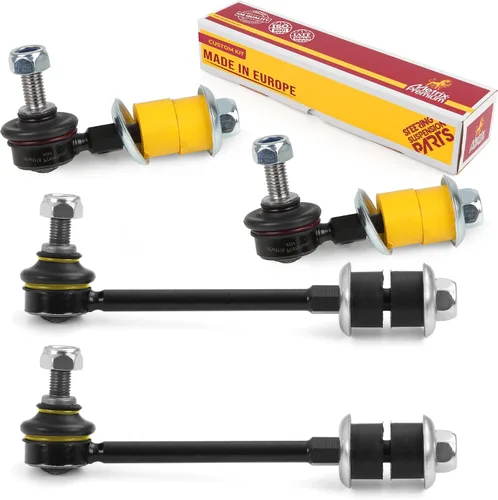 Vista 98 de Metrix Premium Chassis Parts - Kit de 4 piezas de barra estabilizadora delantera y trasera con enlace de extremo de barra estabilizadora para Ford